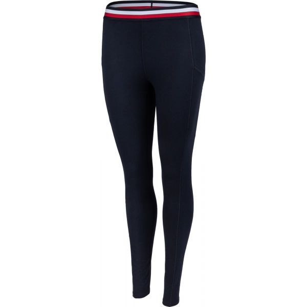 Tommy Hilfiger RW LBR LEGGING M - Dámské legíny Tommy Hilfiger