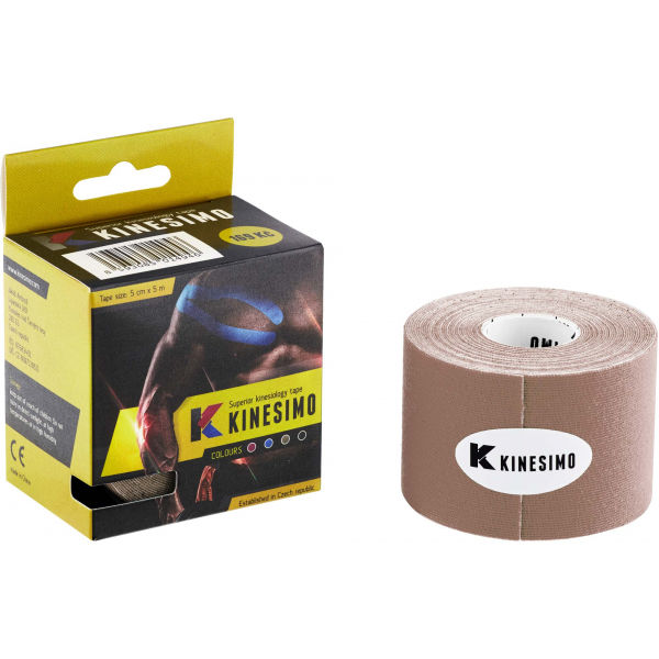 Ares KINESIMO SUPERIOR KINESILOGY TAPE béžová NS - Sportovní tejp Ares