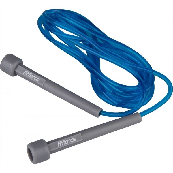 Fitforce JUMP ROPE modrá 300 - Švihadlo Fitforce