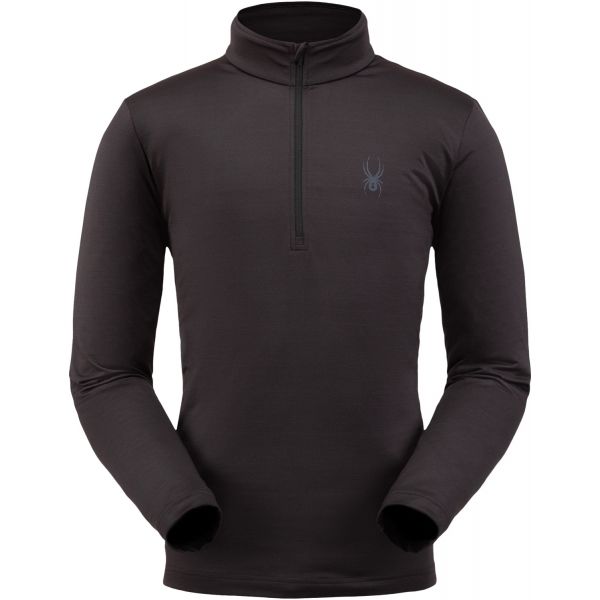 Spyder PROSPECT ZIP T-NECK černá S - Pánská mikina Spyder