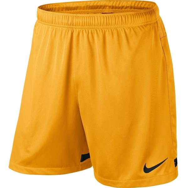 Nike DRI-FIT KNIT SHORT II YOUTH žlutá S - Dětské fotbalové trenky Nike