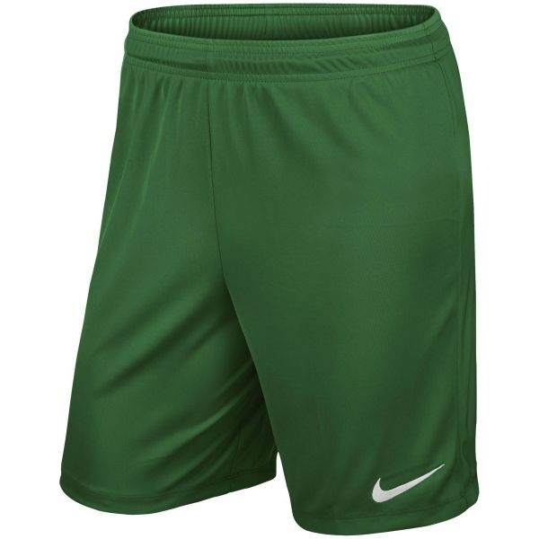 Nike PARK II KNIT SHORT NB zelená M - Pánské fotbalové kraťasy Nike