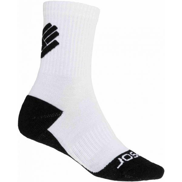 Sensor RACE MERINO BLK bílá 43 - 46 - Ponožky Sensor