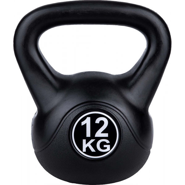 Fitforce FKBP-12KG černá 12 KG - Kettlebell Fitforce