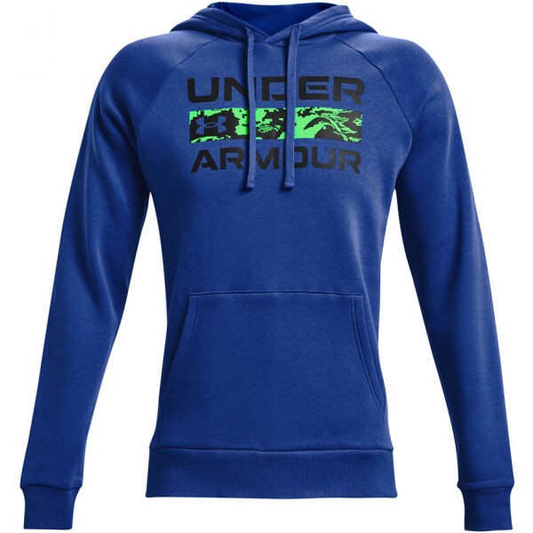 Under Armour RIVAL FLC SIGNATURE HD L - Pánská mikina Under Armour