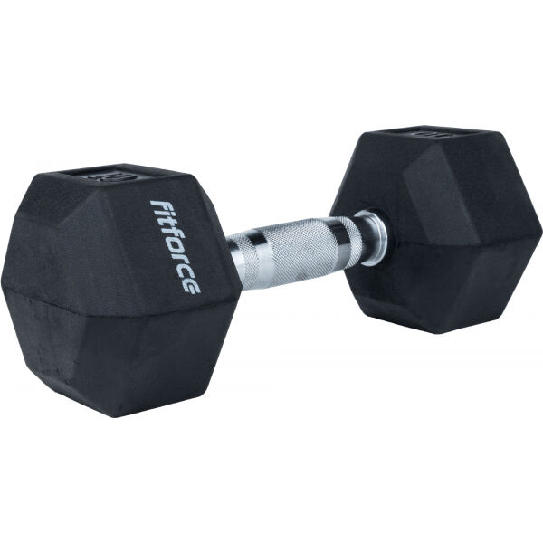 Fitforce FDBB 10KG 10 KG - Jednoruční šestihranná činka Fitforce