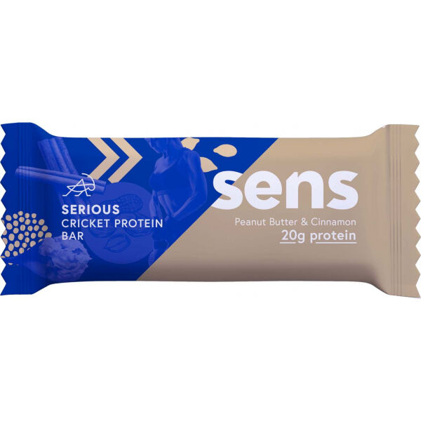 SENS SERIOUS PROTEIN 60g - Proteinová tyčinka s cvrččí moukou SENS