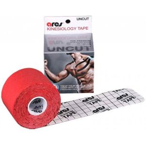 Ares KINESIO TAPE CERVENA 5CM X 5M červená - Sportovní tejp Ares