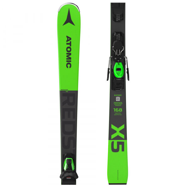 Atomic REDSTER X5 GREEN + M 10 GW 175 - Sjezdové lyže s vázáním Atomic