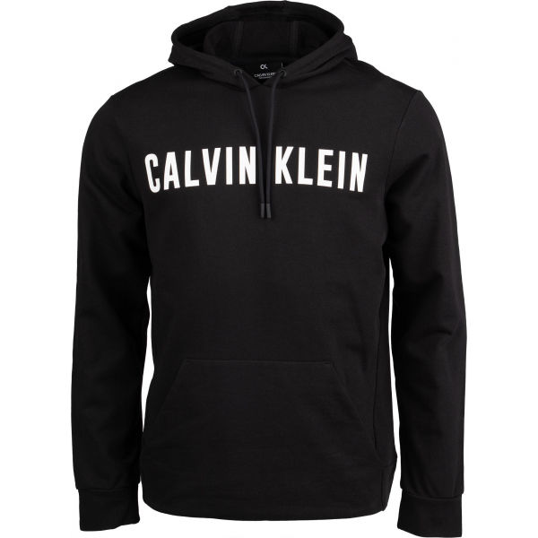 Calvin Klein HOODIE černá M - Pánská mikina Calvin Klein