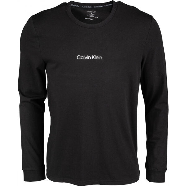 Calvin Klein L/S CREW NECK S - Pánské triko s dlouhým rukávem Calvin Klein