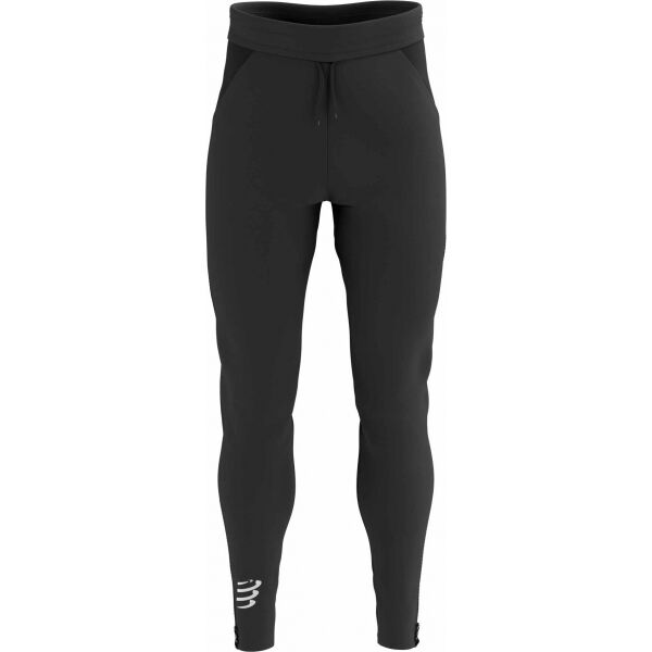 Compressport HYBRID SEAMLESS HURRICANE PANTS XL - Pánské větruodolné běžecké kalhoty Compressport