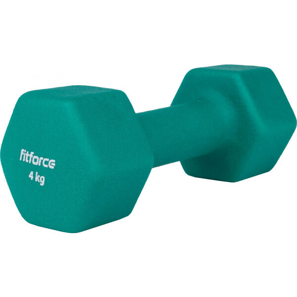 Fitforce NEOPRENOVÁ ČINKA 4KG 4 KG - Jednoruční činka Fitforce