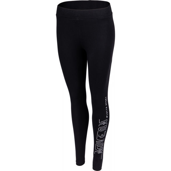 Lotto DINAMICO W II LEGGING PRT JS STC černá S - Dámské legíny Lotto