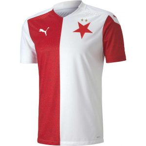 Puma SK SLAVIA SHIRT PROMO 3XL - Pánský fotbalový dres Puma