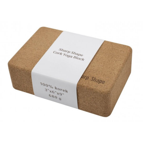 SHARP SHAPE CORK YOGA BLOCK - Jóga blok SHARP SHAPE