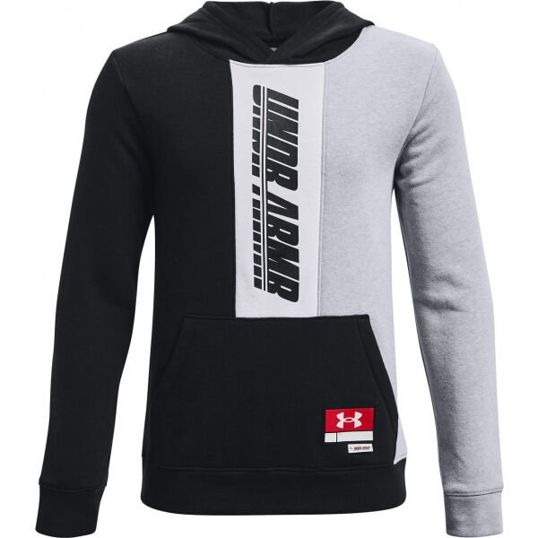 Under Armour BOYS BASELINE HOODIE XL - Chlapecká mikina Under Armour