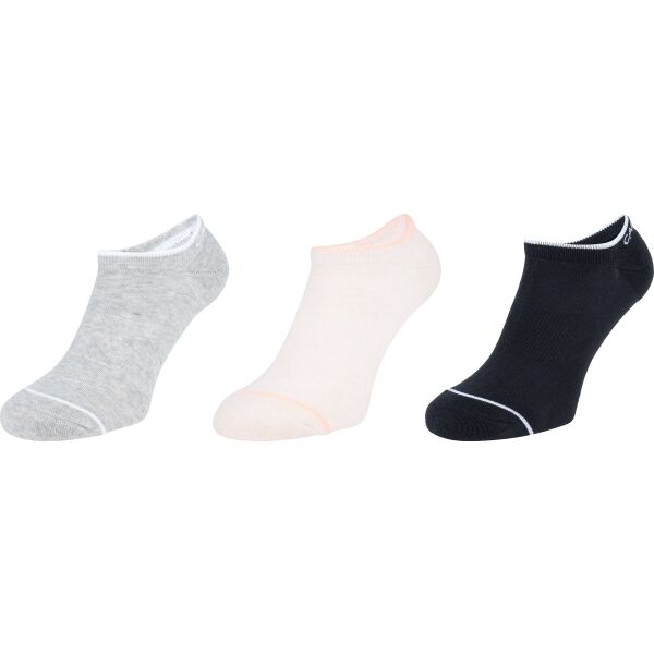 Calvin Klein WOMENS 3PK NO SHOW ATHLEISURE REESE UNI - Dámské ponožky Calvin Klein