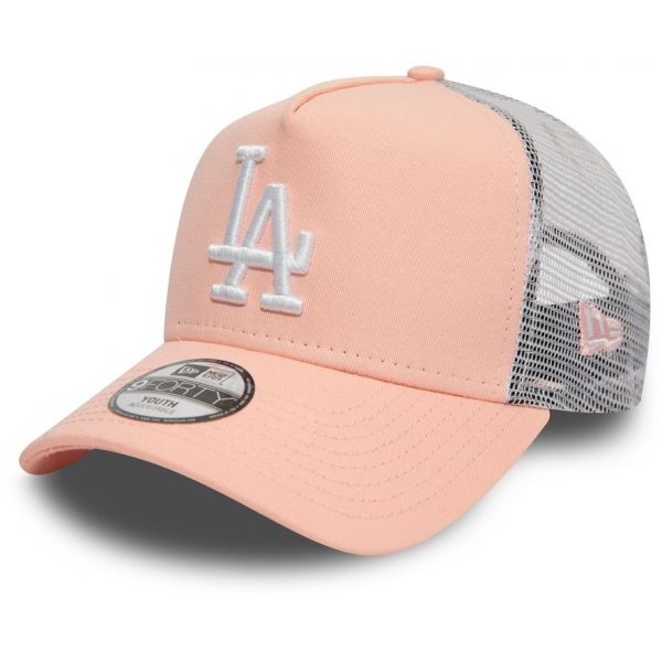 New Era 9FORTY AF TRUCKER MLB LEAGUE ESSENTIAL KID LOS ANGELES DODGERS bílá - Dětská truckerka New Era