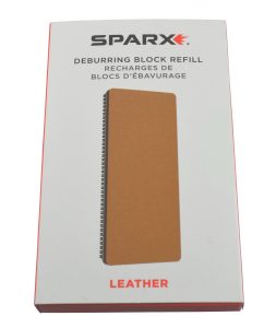 Sparx Kůže Sparx Deburring Block Set Refills - Leather