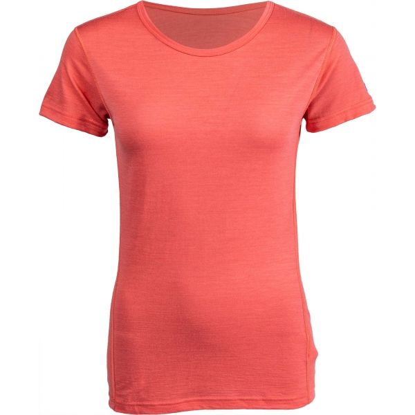 Devold BREEZE T-SHIRT W oranžová L - Dámské vlněné triko Devold