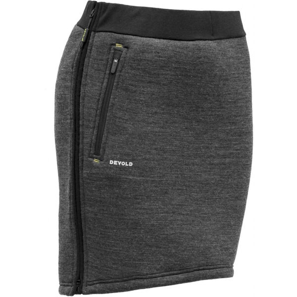 Devold TINDEN SPACER WOMAN SKIRT Tmavě šedá L - Dámská sukně Devold