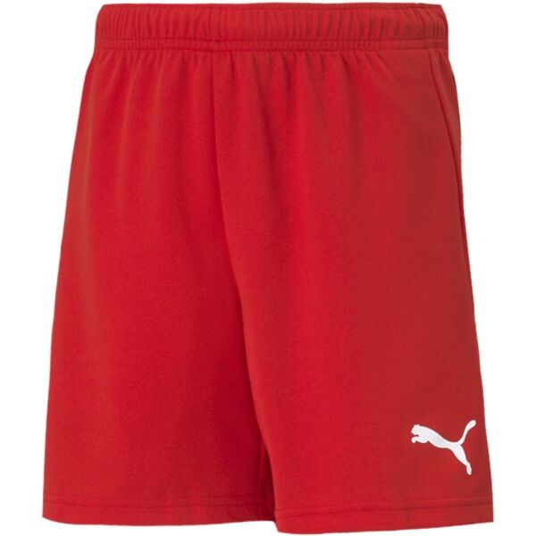 Puma TEAMRISE SHORT JR Červená 116 - Juniorské šortky Puma