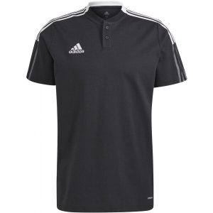 adidas TIRO21 POLO Černá 2XL - Pánské fotbalové triko adidas