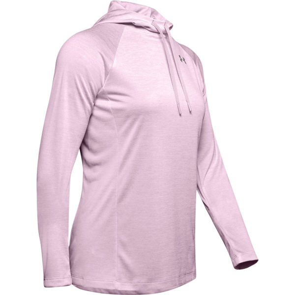 Under Armour TECH LS HOODY 2.0 Růžová L - Dámská mikina Under Armour