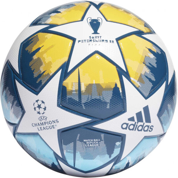 adidas UCL LEAGUE ST. PETERSBURG Tmavě modrá 5 - Fotbalový míč adidas