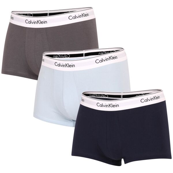 Calvin Klein MODERN CTN STRETCH-TRUNK 3PK Pánské boxerky