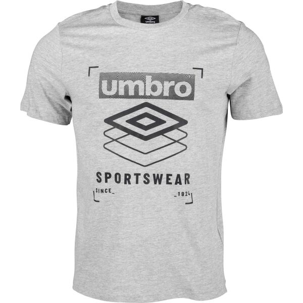 Umbro FW STACKED FRAME GRAPHIC TEE Pánské triko