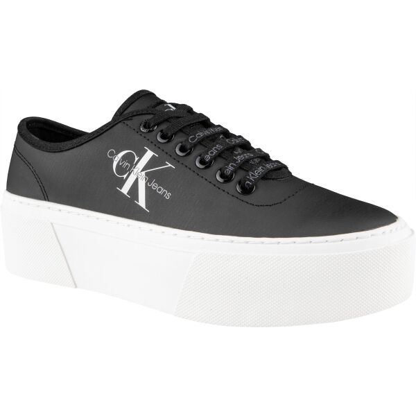 Calvin Klein CUPSOLE FLATFORM LACEUP LOW TXT Dámské nízké tenisky