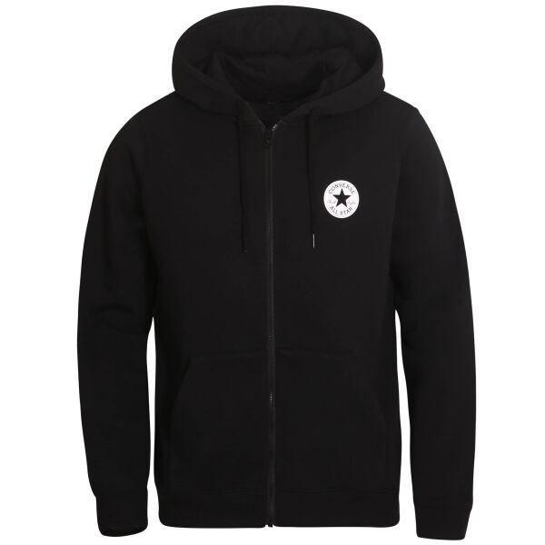 Converse GO-TO CHUCK TAYLOR PATCH ZIP BRUSHED BACK FLEECE HOODIE Pánská mikina