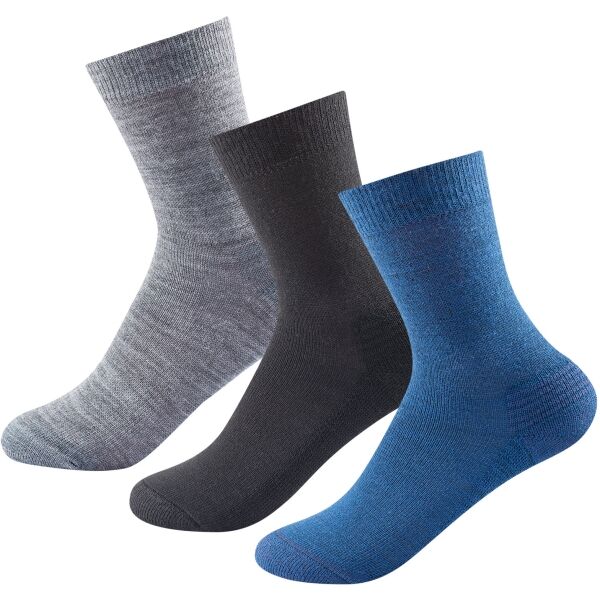 Devold DAILY MERINO MEDIUM SOCK 3PK Unisex ponožky