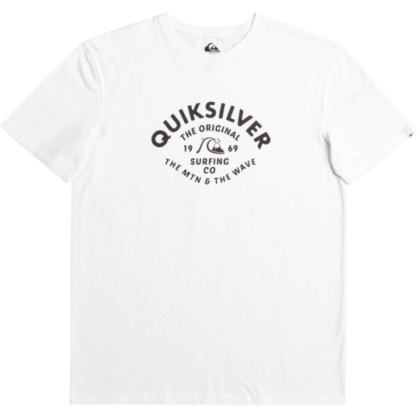 Quiksilver SCRIPT TALK FRONT SS Pánské triko