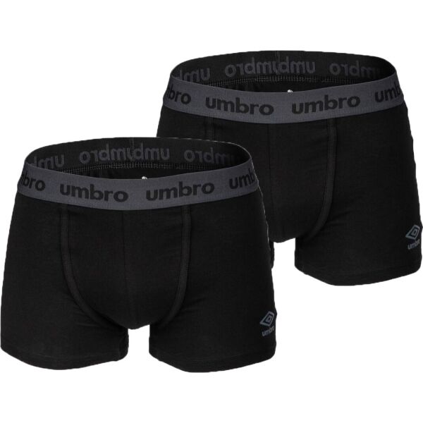 Umbro BOXER SHORT 2PACK Pánské boxerky