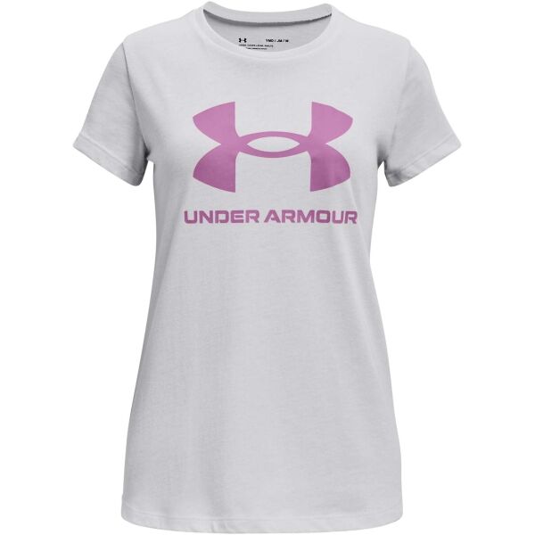 Under Armour LIVE SPORTSTYLE GRAPHIC SS Dívčí triko