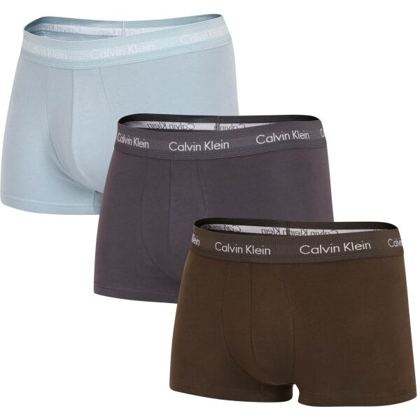 Calvin Klein 3 PACK LO RISE TRUNK Pánské boxerky