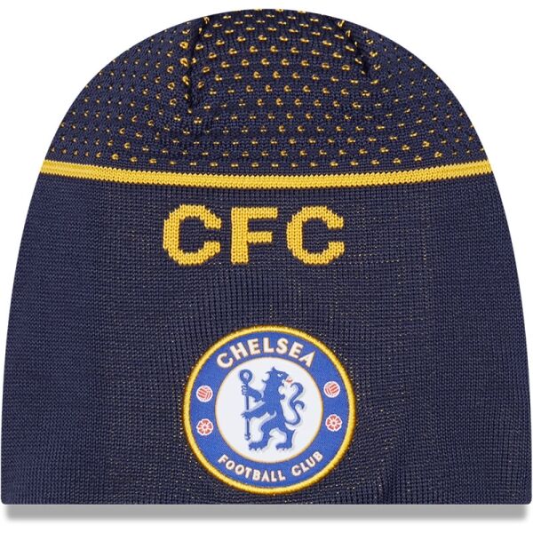 New Era ENGINEERED SKULL BEANIE CHELSEA FC Klubový kulich