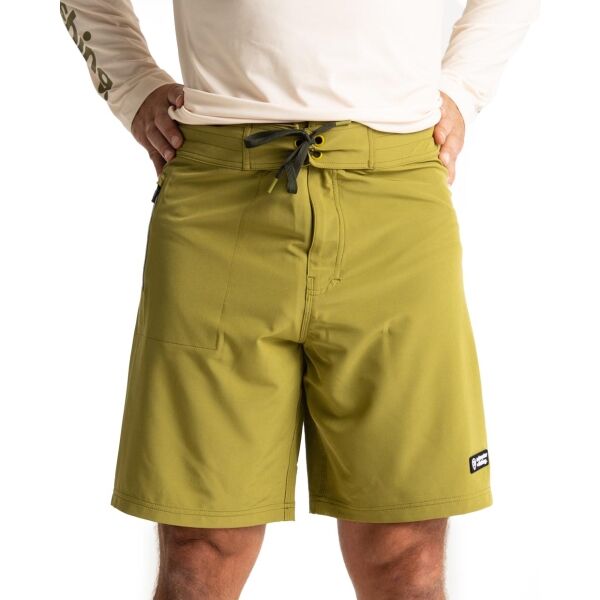 ADVENTER & FISHING UV SHORTS OLIVE Pánské rybářské kraťasy