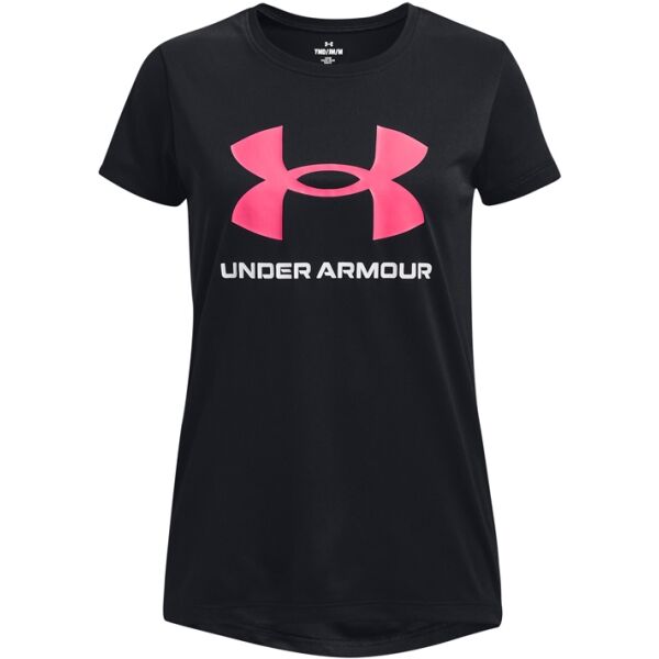 Under Armour TECH SOLID PRINT FILL BL SSC Dívčí tričko