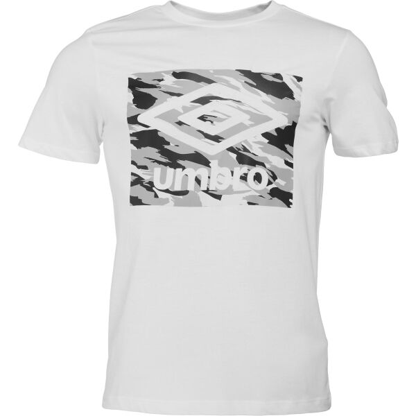 Umbro CAMO BOX LOGO GRAPHIC TEE Pánské triko