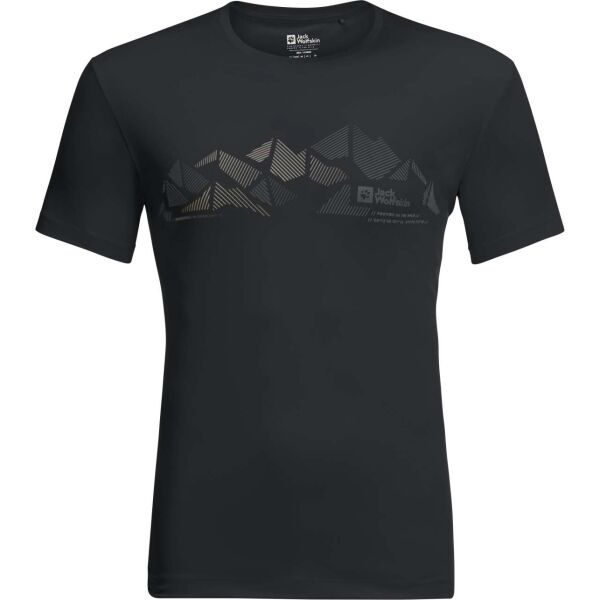 Jack Wolfskin PEAK GRAPHIC T M Pánské funkční triko