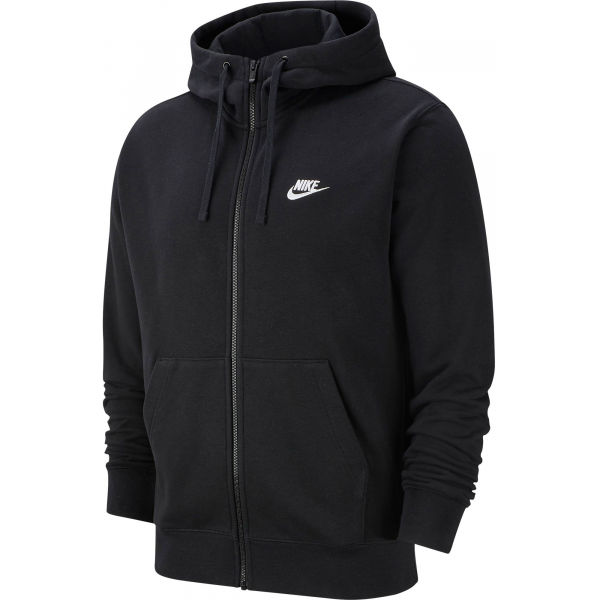 Nike NSW CLUB HOODIE FZ FT M Pánská mikina