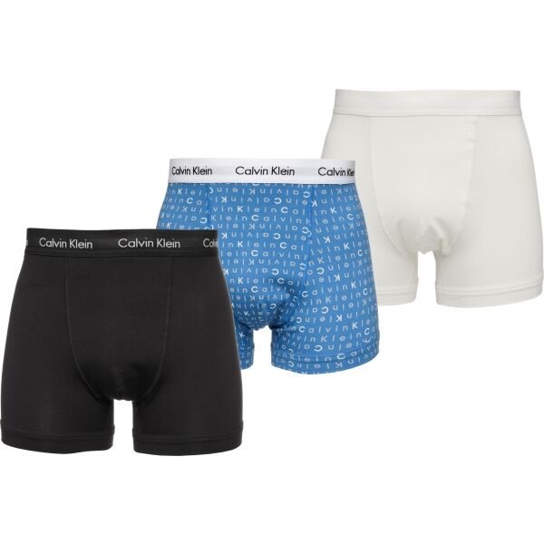 Calvin Klein 3 PACK TRUNKS - STRETCH Pánské trenýrky