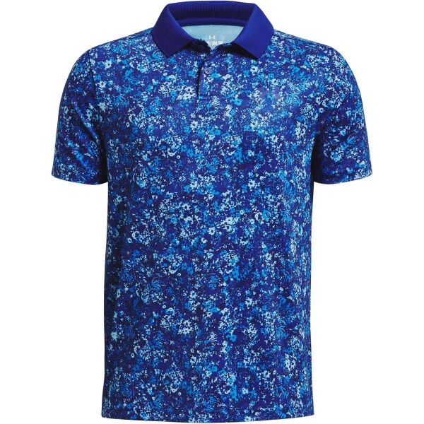 Under Armour PERF FLORAL SPECKLE POLO Chlapecké polotričko