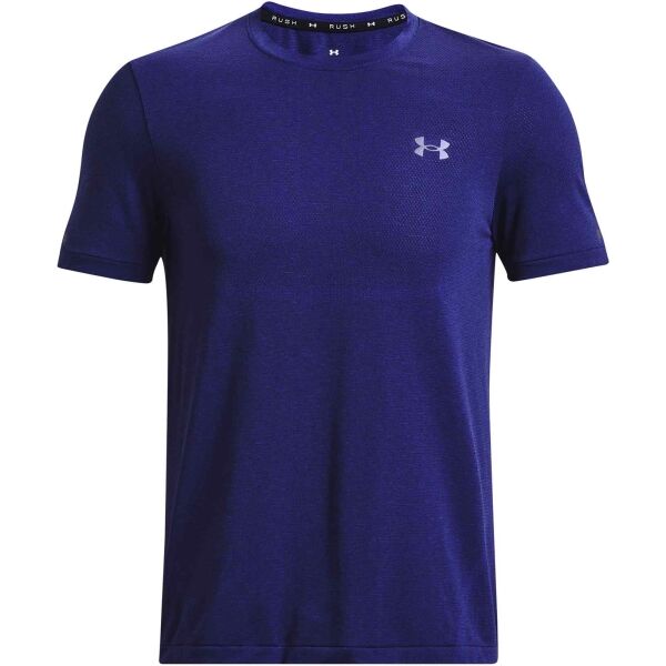 Under Armour RUSH SEAMLESS LEGACY SS Pánské tréninkové tričko s krátkým rukávem