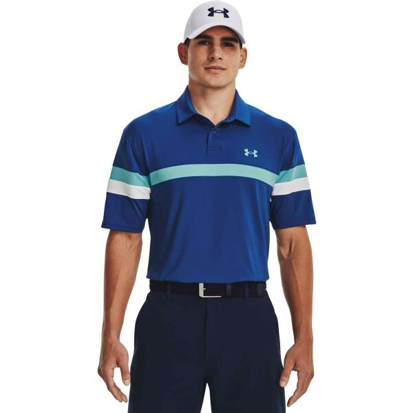 Under Armour T2G COLOR BLOCK POLO Pánské golfové polotričko