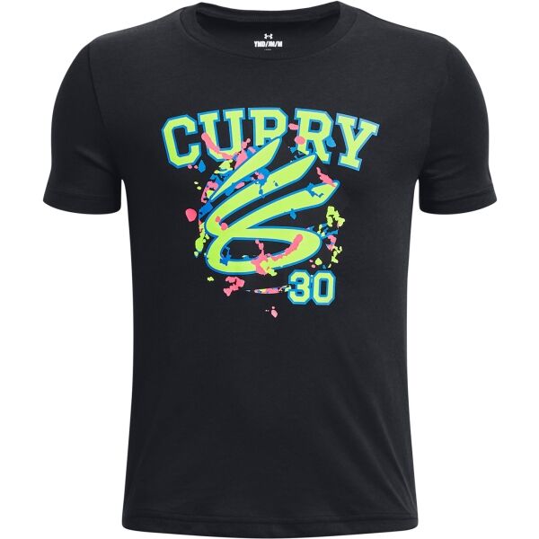 Under Armour CURRY LOGO SS Chlapecké tričko s krátkým rukávem